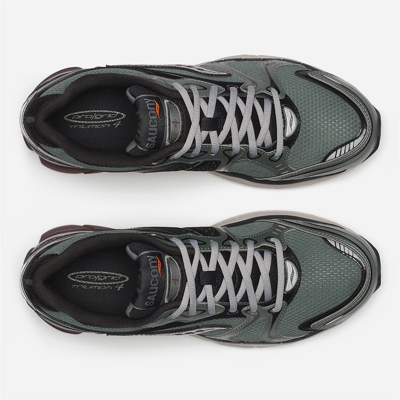 Saucony Progrid Triumph 4 Trainers Agave/Chocolate