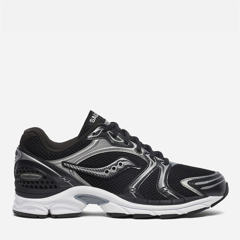 Saucony Progrid Triumph 4 Trainers Black/Silver