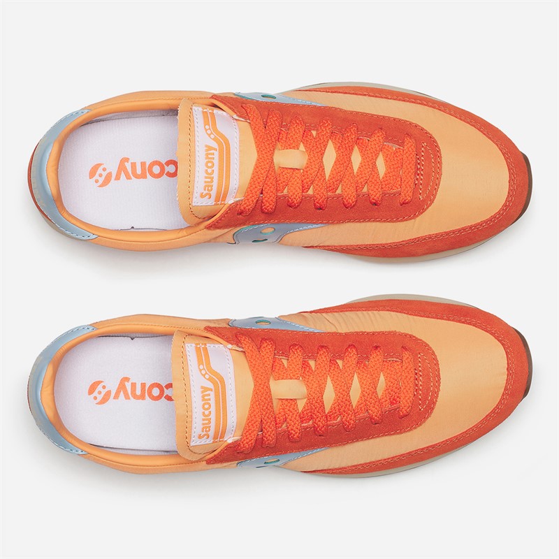 Saucony Trainer 80 Trainers Orange/Sky