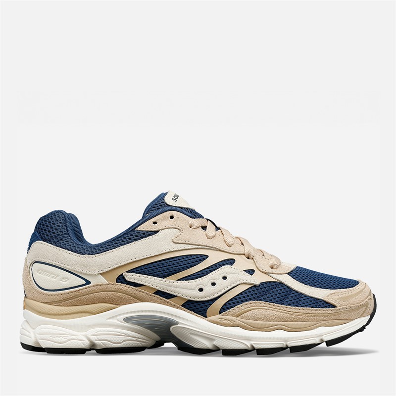 Saucony Progrid Omni 9 Trainers Beige/Blue