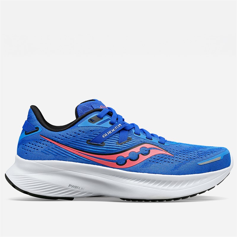 Saucony Womens Guide 16 Stability Running Shoes Bluelight/Black