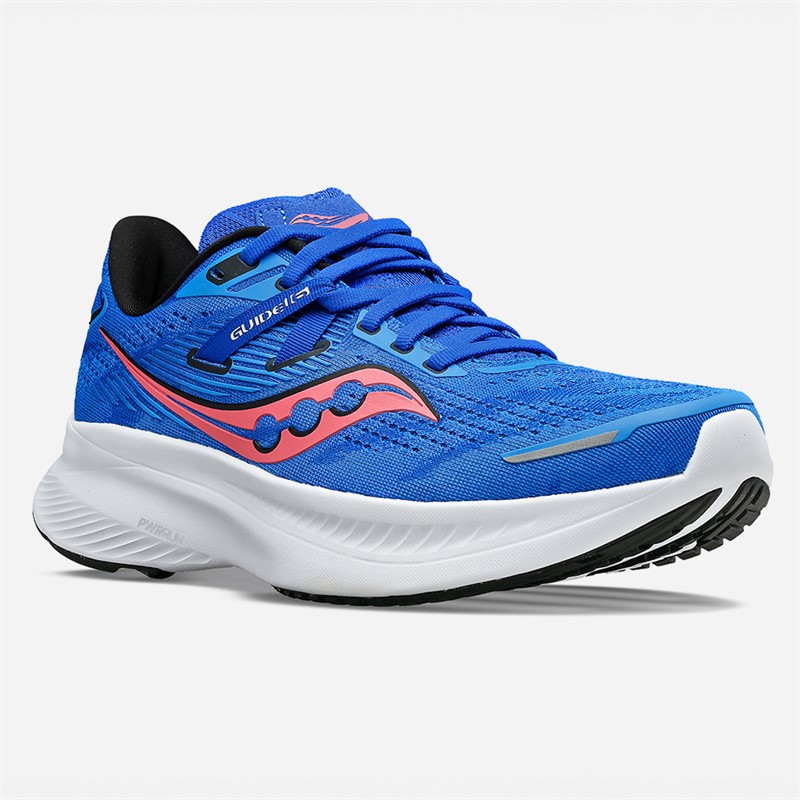 Saucony Womens Guide 16 Stability Running Shoes Bluelight/Black