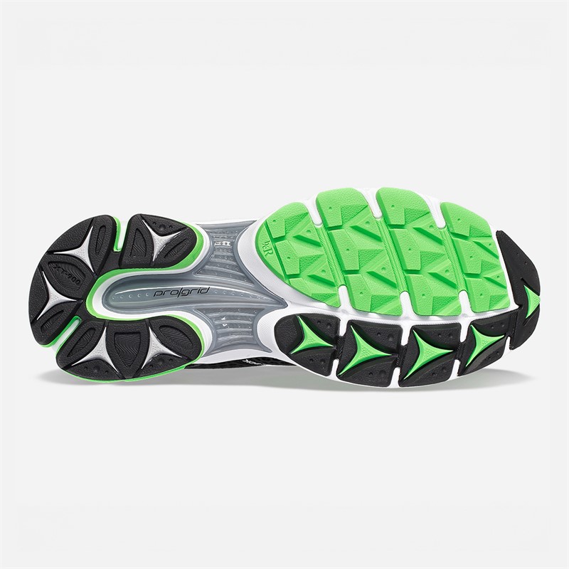 Saucony Progrid Triumph 4 Trainers Green/Silver