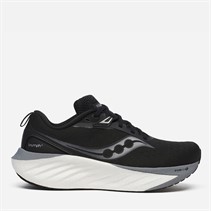Saucony Womens Triumph 22 Neutral Running Shoes Black/White