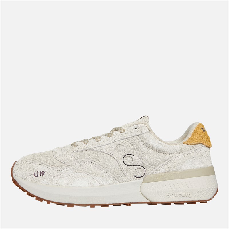 Saucony Mens X Universal Works Jazz NXT Trainers Grey