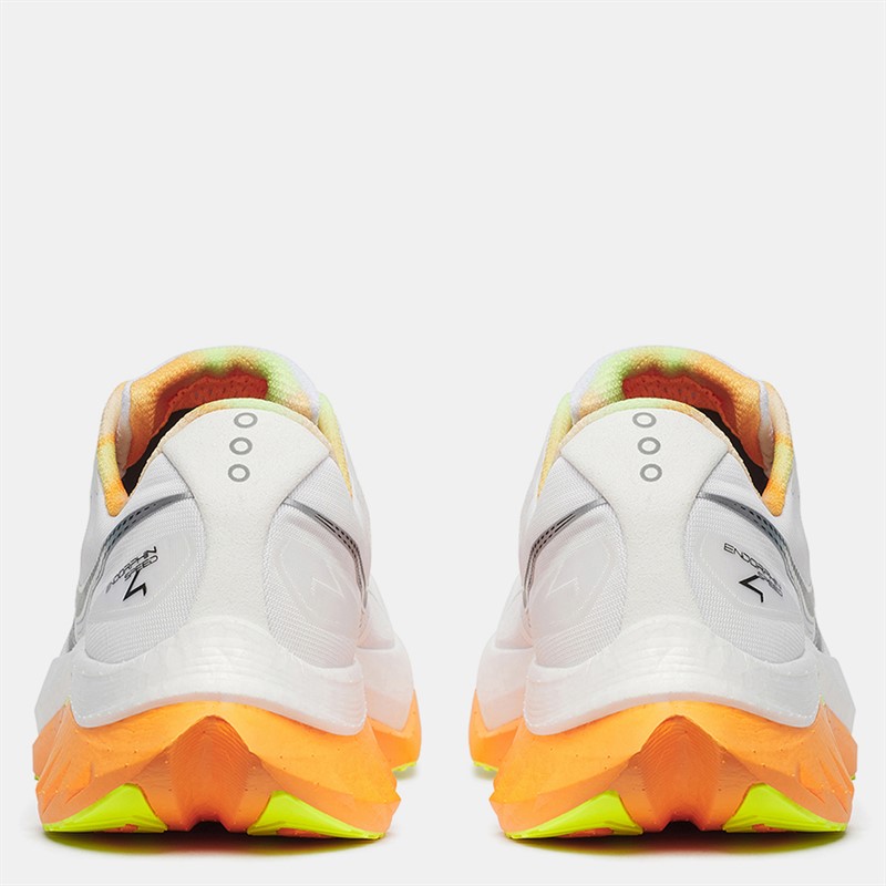 Saucony Mens Endorphin Speed 4 Neutral Running Shoes White/Peel