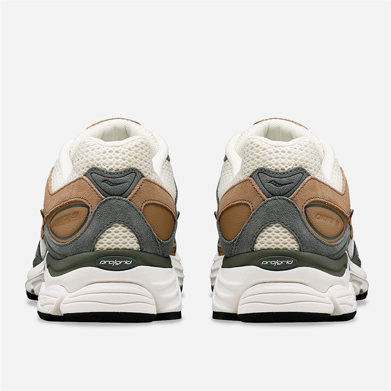 Saucony Progrid Omni 9 Trainers Cream/Green