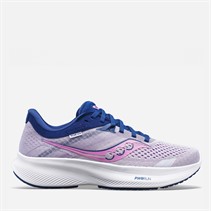 Saucony Womens Ride 16 Neutral Running Shoes Mauve/Indigo