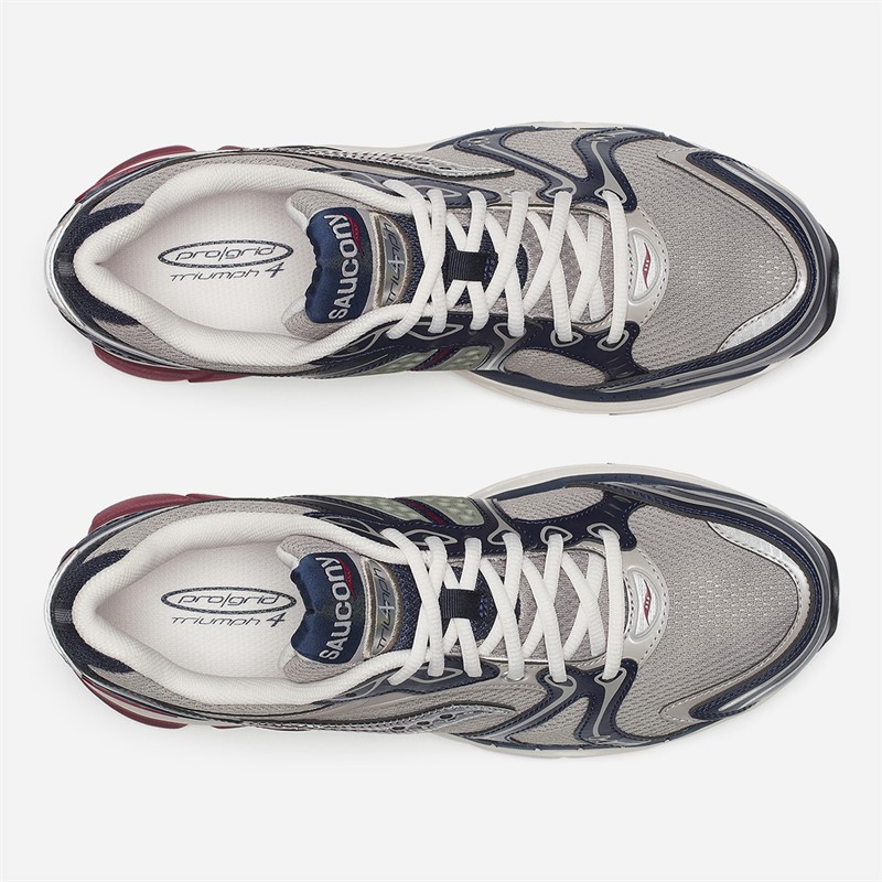 Saucony Progrid Triumph 4 Trainers Moon/Navy