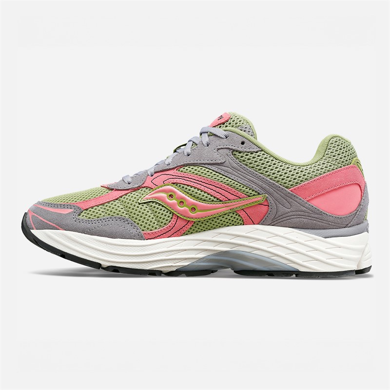 Saucony Progrid Omni 9 Trainers Grey/Green