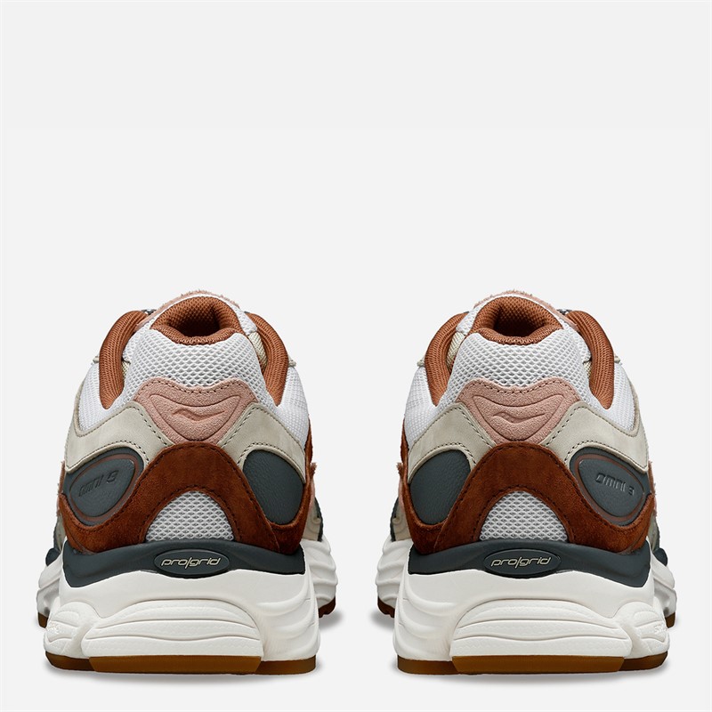 Saucony Progrid Omni 9 Trainers Tan/Grey/Brown