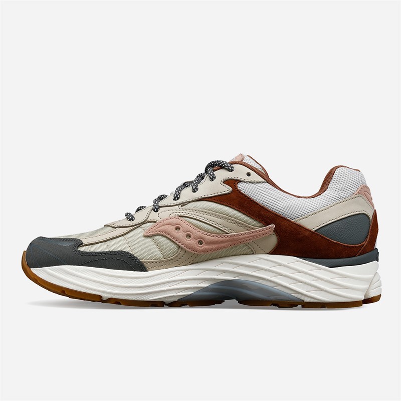 Saucony Progrid Omni 9 Trainers Tan/Grey/Brown