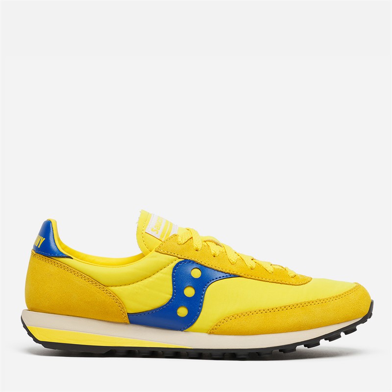 Saucony Trainer 80 Trainers Yellow/Royal