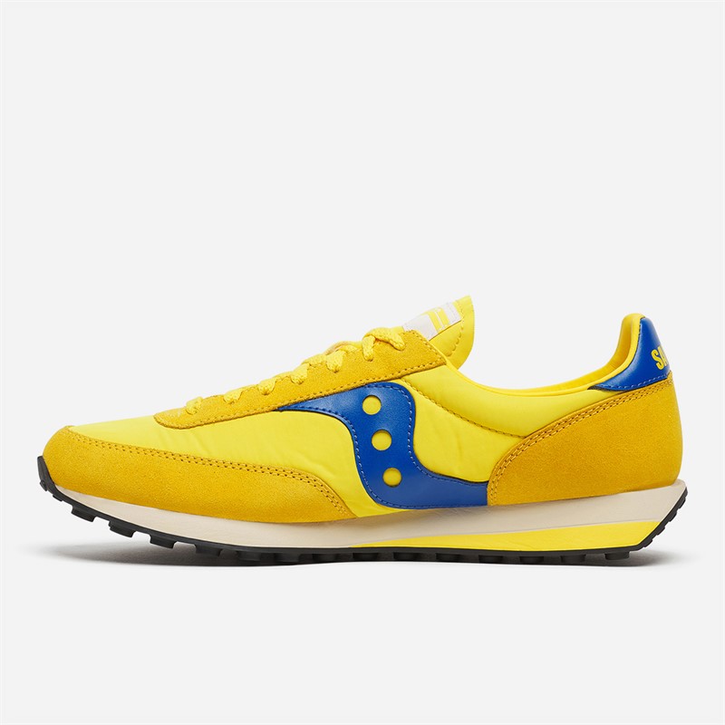 Saucony Trainer 80 Trainers Yellow/Royal