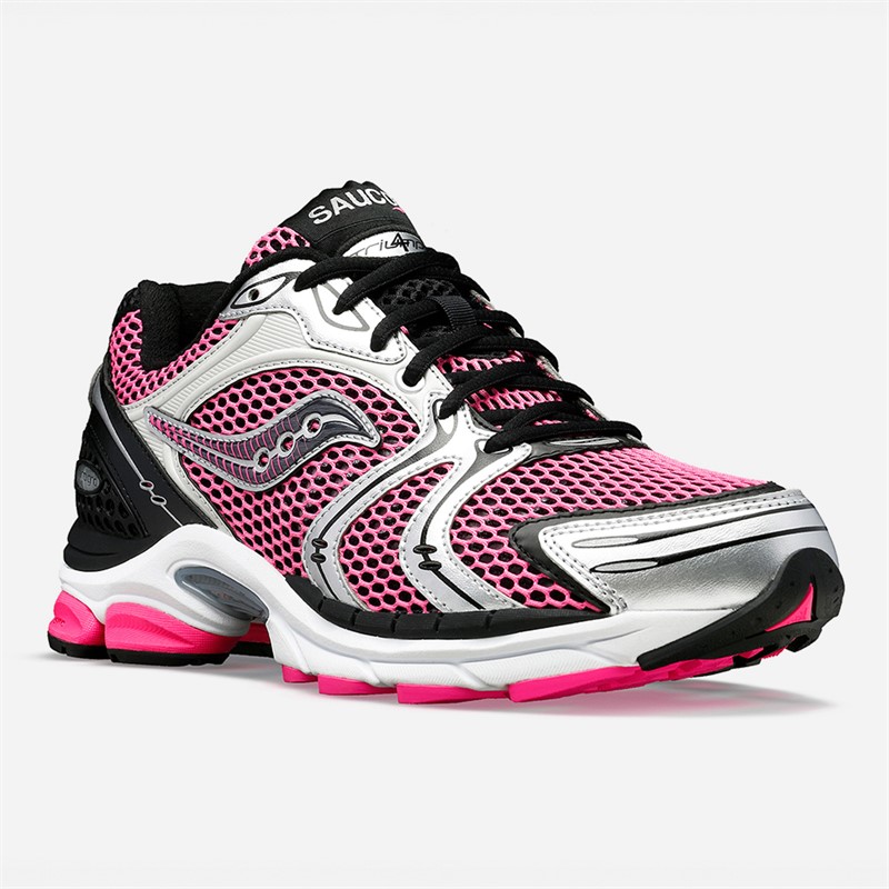 Saucony Progrid Triumph 4 Trainers Pink/Silver