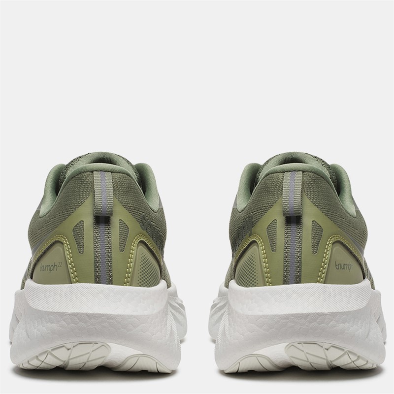 Saucony Mens Triumph 22 Neutral Running Shoes Olivine