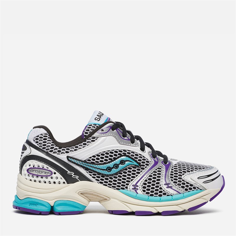 Saucony Progrid Triumph 4 Trainers White/Blue