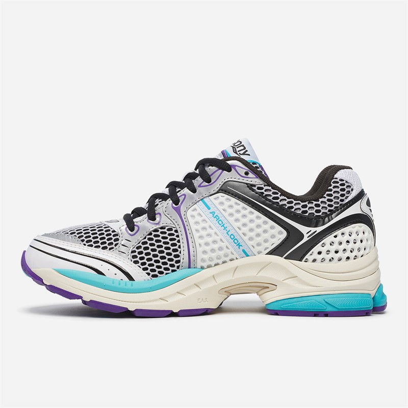 Saucony Progrid Triumph 4 Trainers White/Blue