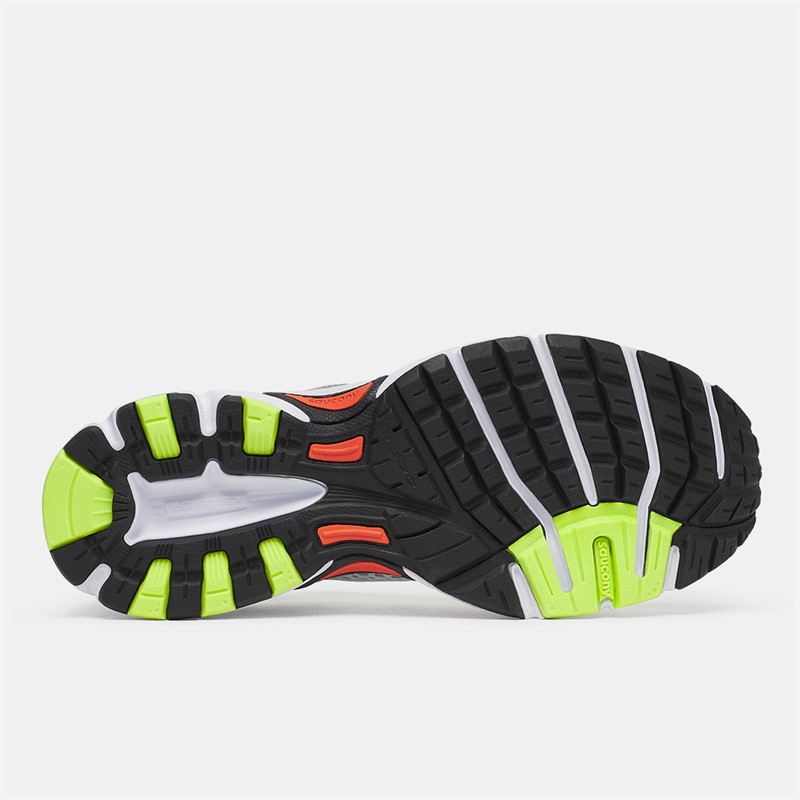 Saucony Mens Ride Millennium Trainers White/Multi