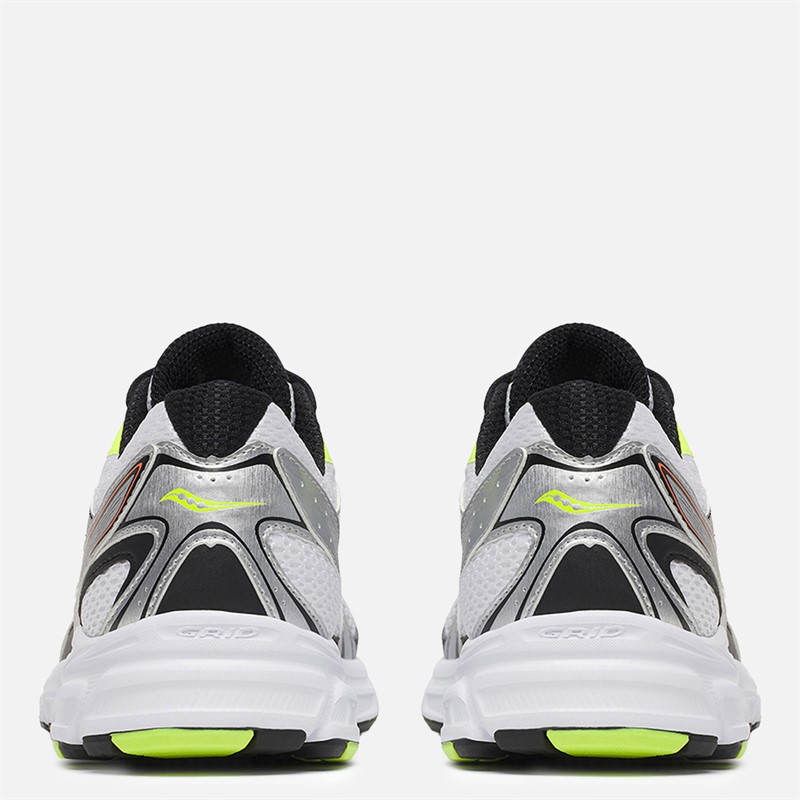 Saucony Mens Ride Millennium Trainers White/Multi