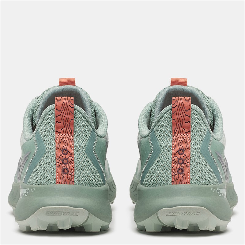 Saucony Womens Peregrine 15 Trail Running Shoes Mist/Aloe