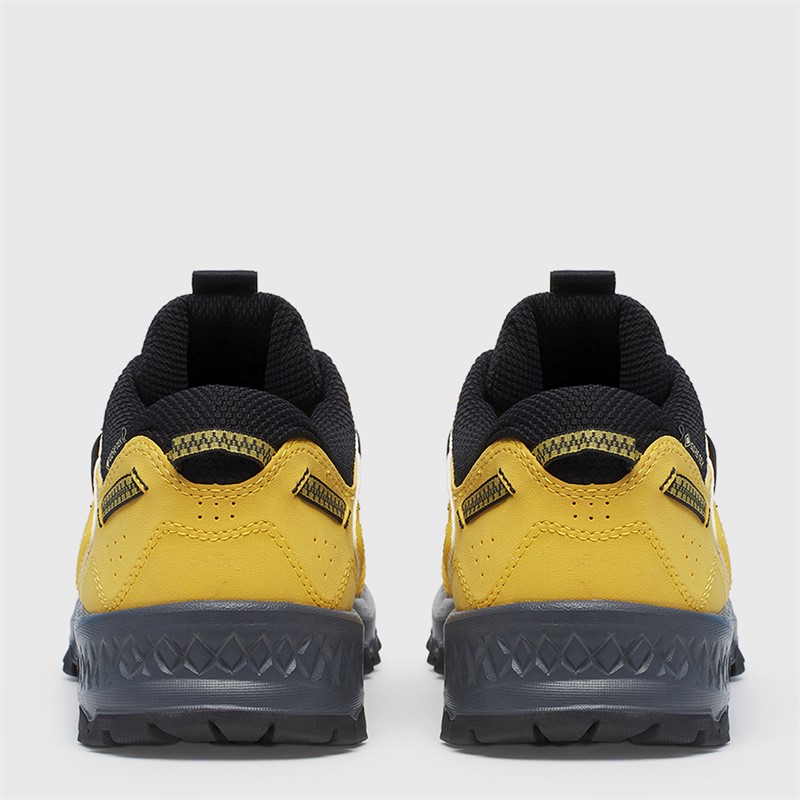 Saucony Mens Grid Peak Trainers Mustard/Black