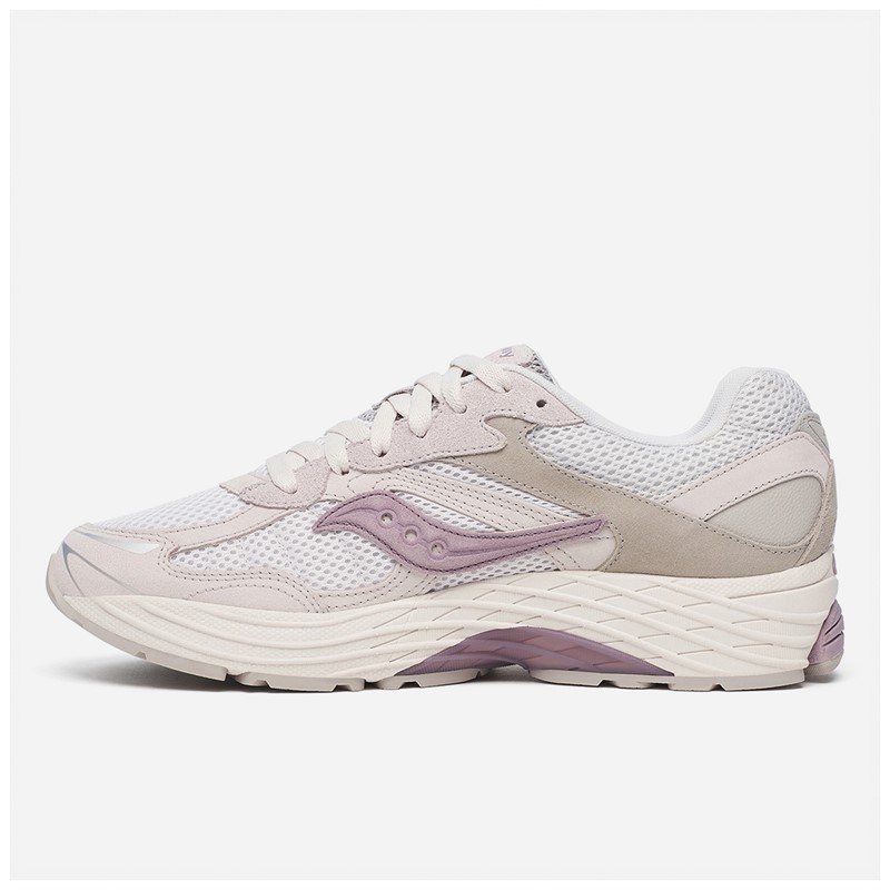 Saucony Progrid Omni 9 Trainers Light Grey/Lilac