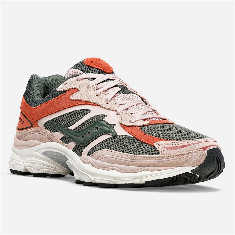Saucony Progrid Omni 9 Trainers Pink/Green