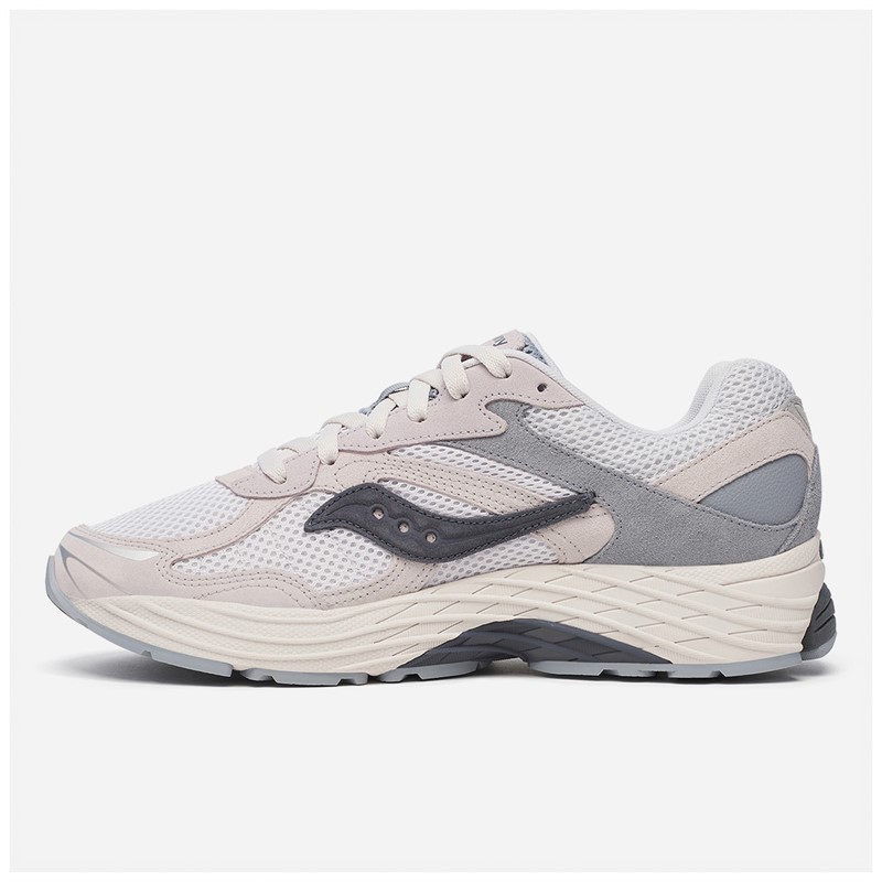 Saucony Progrid Omni 9 Trainers Light Grey/Blue