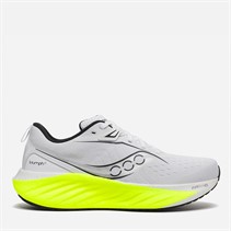 Saucony Mens Triumph 22 Neutral Running Shoes White/Citron