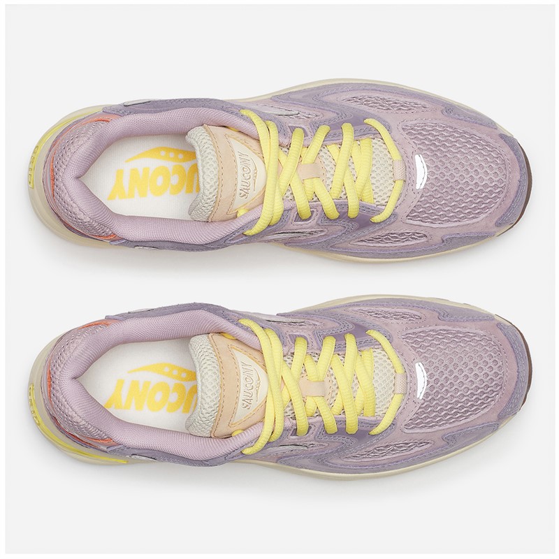 Saucony Womens Grid Jazz 9 Trainers Violet/Quail