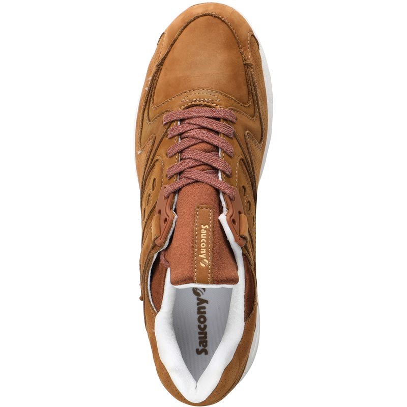 saucony grid 8500 homme marron