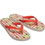 Slydes Womens X Cath Kidston Strawberry Gingham Flip Flops Multi