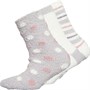 Soho Dames Collection Cosy Pantoffel Sokken Multi