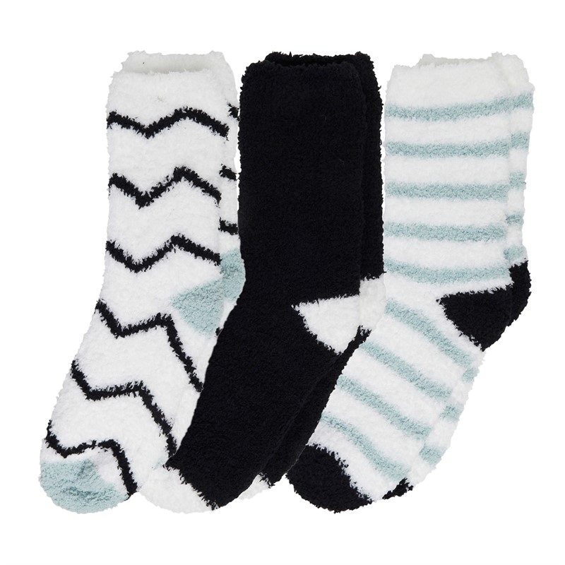 Soho Womens Collection Three Pack Cosy Socks Multi