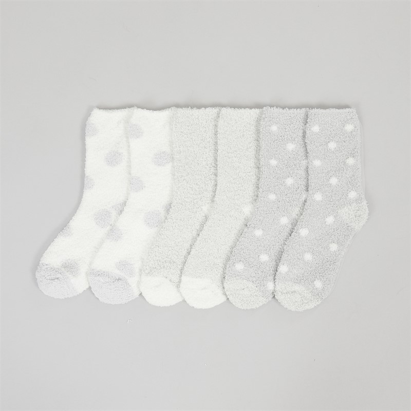 Soho Womens Collection Three Pack Cosy Socks Multi