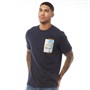 Selected Homme Tee-Shirt Don Homme Bleu Marine
