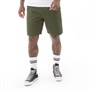 Selected Homme Shorts Décontractés Flex Homme Kaki Foncé