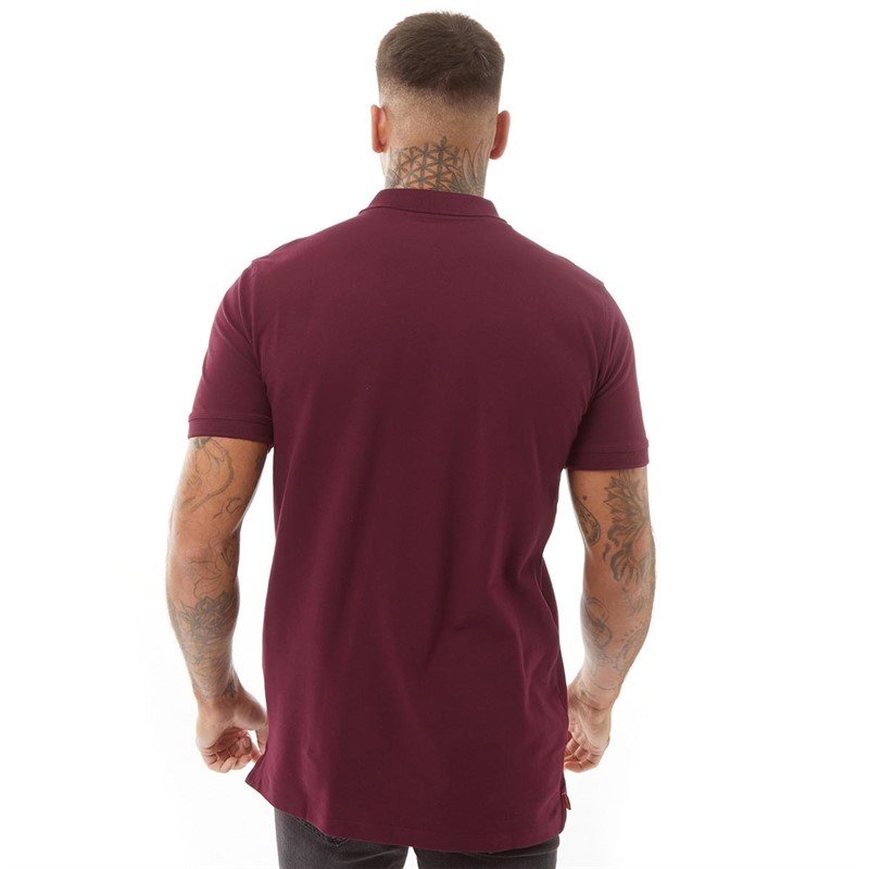Selected Homme Mens Haze Polo Tawny Port