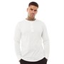 Selected Homme Heren Baker T-shirts met lange mouwen Ecru