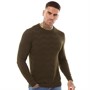 Selected Homme Mens Romen Crew Neck Knit Jumper Delicioso