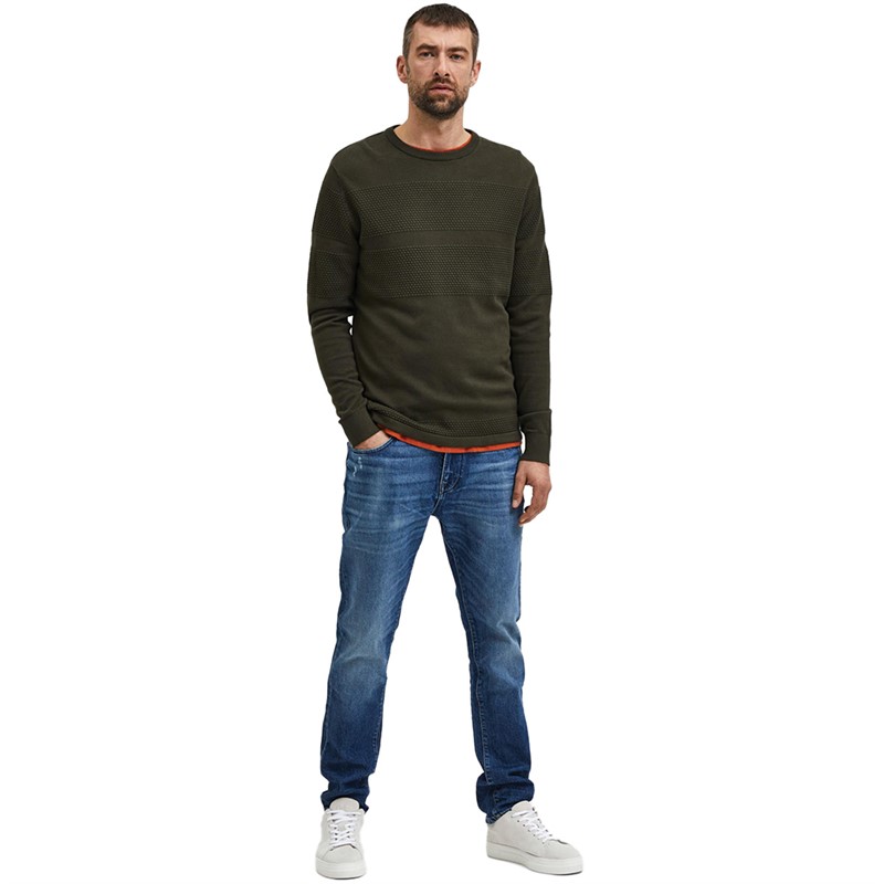 Selected homme  Pull vert pour homme