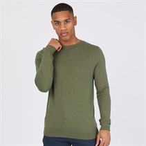 Selected Homme Mens Berg Crew Neck Jumper Kalamata