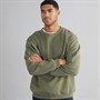 Selected Homme Mens Sigurd Relaxed Fit Crew Neck Sweatshirt Kalamata