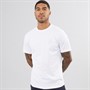 Selected Homme Mens Print Regular Fit T-Shirt White