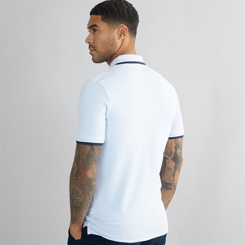 Selected Homme Mens Atlas Polo Cashmere Blue
