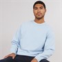 Selected Homme Mens Relaxluke Crew Neck Sweatshirt Cashmere Blue