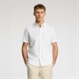 Selected Homme Mens Reg-sun Short Sleeve Shirt White
