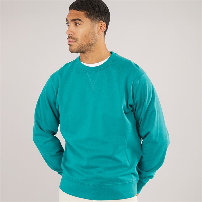 Selected Homme Mens Relaxluke Crew Neck Sweatshirt Bayou - Size XXL