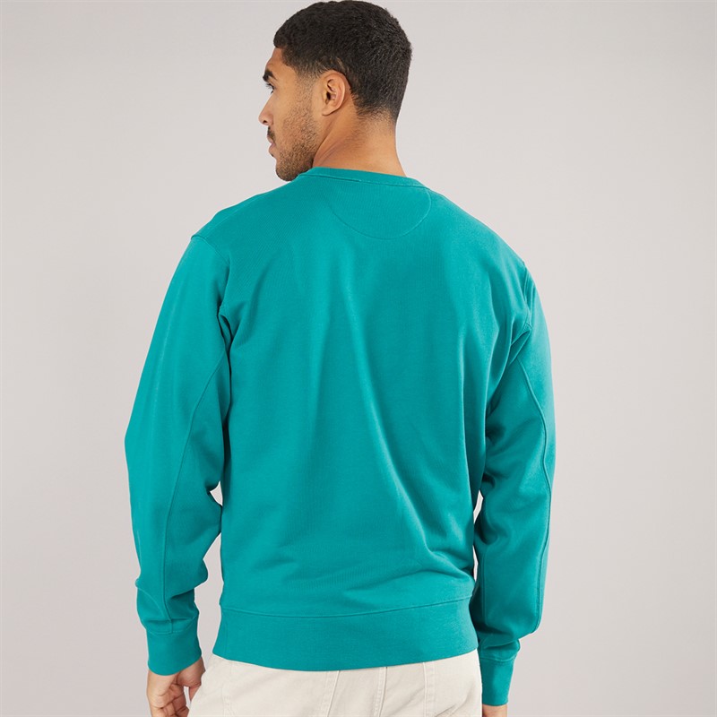 Selected Homme Mens Relaxluke Crew Neck Sweatshirt Bayou